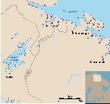 Kirkenes Petsamo map